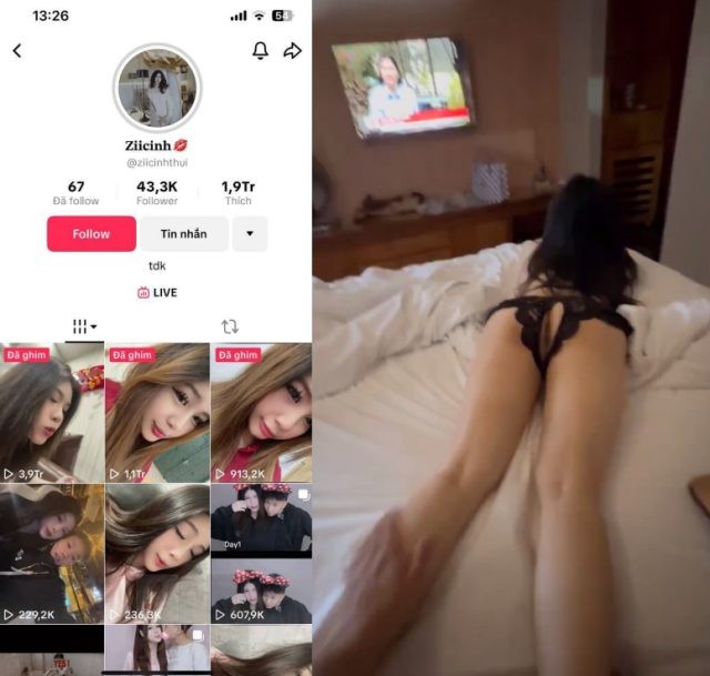 Clip Ziicing bị nện tan bím phê rung người