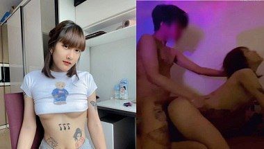 Gái đẹp được xăm hình mông nảy