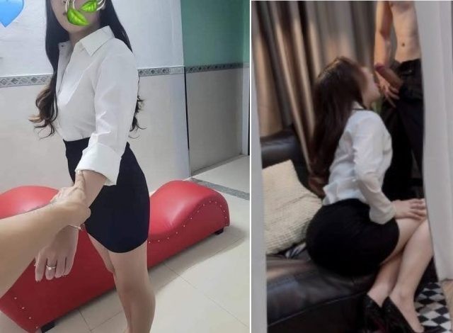 Thư ký bị hai anh sếp nện rên vang